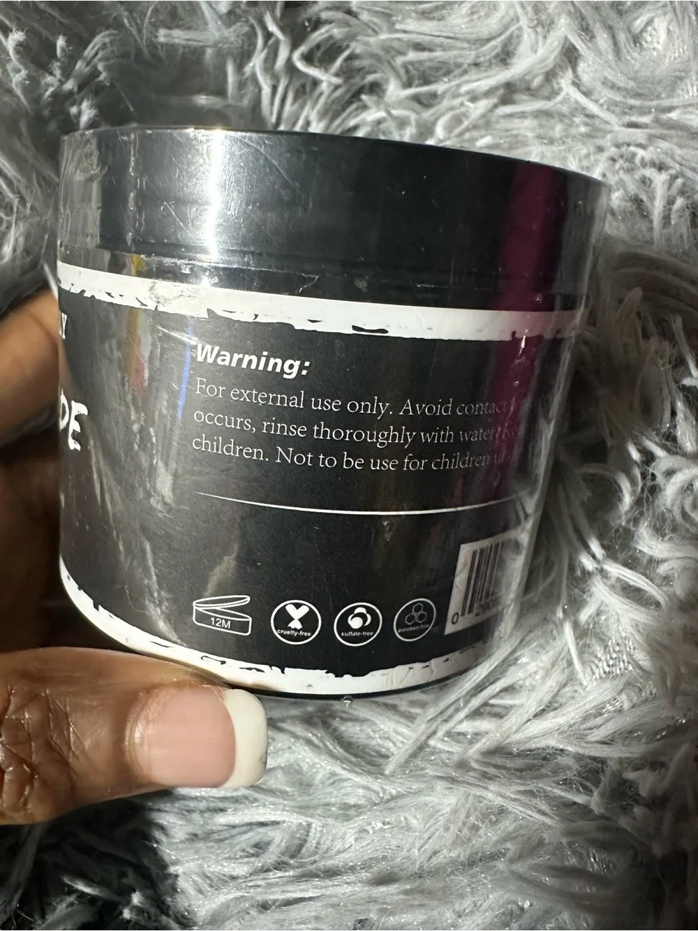 Black Hair Pomade - Classic Men's Hair Gel